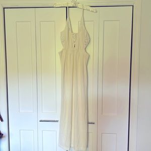 Terry cloth maxi dress